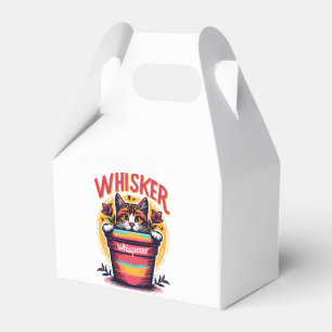 Ballotins Un chat qui regarde derrière un pot à fleurs