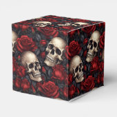 Ballotins Un crâne et une série Rose 10 (Arrière)