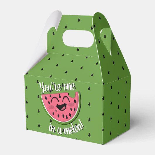 Ballotins Un dans un Melon Watermelon Girly Premier annivers (Verso)