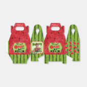 Ballotins UN dans un Melon Watermelon photo d'anniversaire (Déplié)