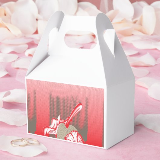 Ballotins Un design graphique dynamique présente un motif ro (Mariage)