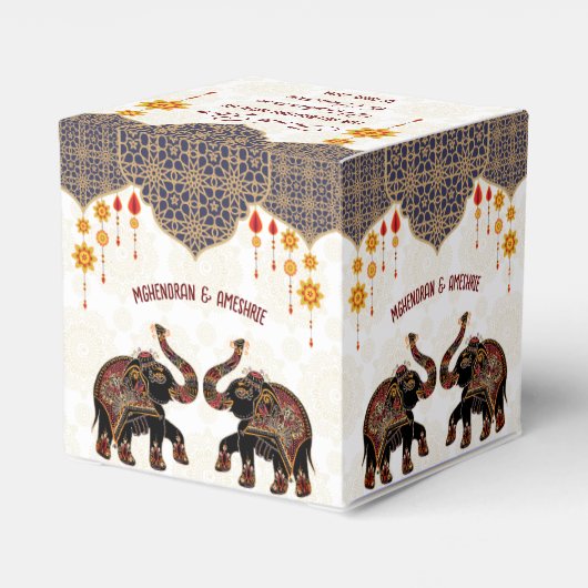 Ballotins Un éléphant indien originaire mariage indien perso (Arrière)