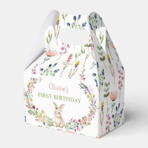 Ballotins Un Fleur sauvage lapin Fille Anniversaire