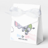 Ballotins Un Garçon Ou Une Fille Jolie Eléphant Révélation D (Verso)