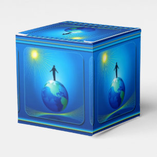 Ballotins Un homme sur le globe