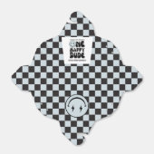 Ballotins Un joyeux Dude Blue Happy Face Boy Premier anniver (Déplié)