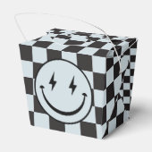 Ballotins Un joyeux Dude Blue Happy Face Boy Premier anniver (Arrière)