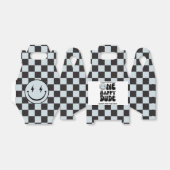 Ballotins Un joyeux Dude Blue Happy Face Boy Premier anniver (Déplié)