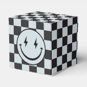 Ballotins Un joyeux Dude Blue Happy Face Boy Premier anniver (Arrière)