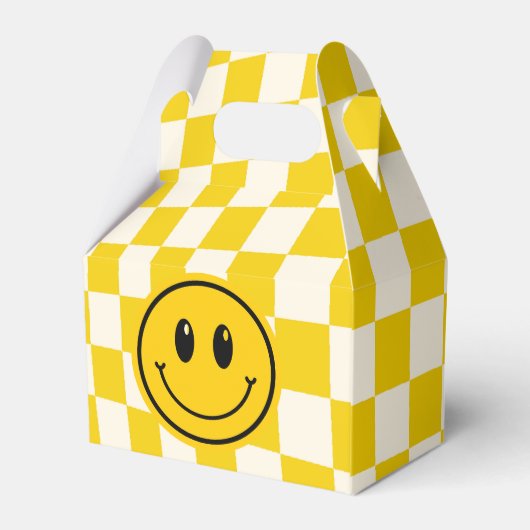 Ballotins Un Joyeux Mec Happy Face Boy Premier anniversaire (Arrière)