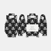 Ballotins Un mariage amusant à thème du drapeau pirate (Déplié)