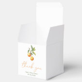 Ballotins Un petit amour arrive Bébé orange Shower (Ouvert)