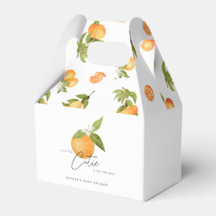 Ballotins Un petit Baby shower Cutie Oranges