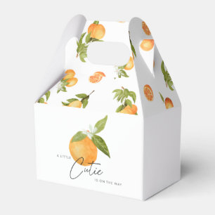 Ballotins Un petit Baby shower Cutie Oranges