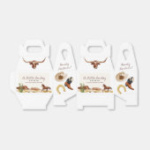 Ballotins Un petit Baby shower Western Boy Cowboy (Déplié)