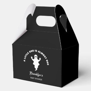 Ballotins Un Petit Boo Est Presque Dû Baby shower Noir Blanc