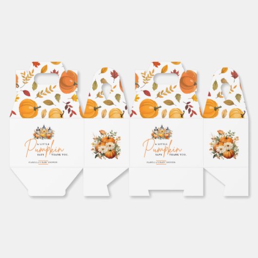 Ballotins Un Petit Citrouille Automne Automne Automne Baby s (Déplié)