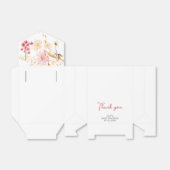 Ballotins Un petit Merci Baby shower Fleur sauvage (Déplié)