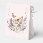 Ballotins Un Petit Papillon Est En Chemin De Baby shower (Arrière)
