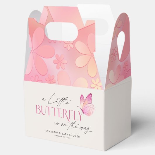 Ballotins Un petit papillon est sur le Baby shower Way (Ouvert)
