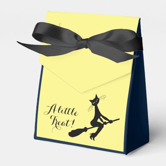 Ballotins Un Petit Plaisir ! Chat Sur Broomstick (Verso)