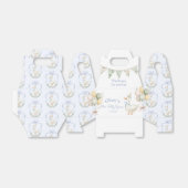 Ballotins Un sot Goose Blue Sage Garçon 1er anniversaire (Déplié)