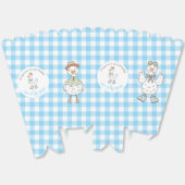 Ballotins Un sot Oie bleu Anniversaire Popcorn (Déplié)