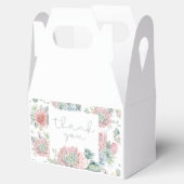 Ballotins Une Bébée Douce Fille Désert Baby shower boîte cad (Ouvert)