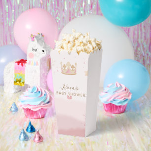 Ballotins "Une couronne pour princesse" Baby Shower teintes