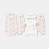 Ballotins Une fille rose d'oie sotte 1er anniversaire (Déplié)