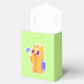 Ballotins "Une fleur pour vous" Kawaii Yorkie aux cheveux lo (Ouvert)