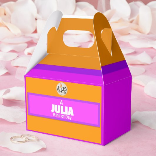 Ballotins Une impression de jour à la Julia avec le logo de (Mariage)