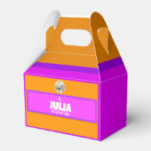 Ballotins Une impression d'une journée de Julia avec le logo (Arrière)