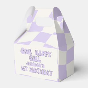 Ballotins Une joyeuse Fille Retro 1ère fête d'anniversaire