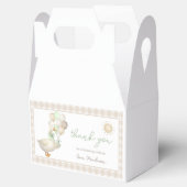 Ballotins Une oie sotte, ballons, Ballotin rétro En vichy (Ouvert)