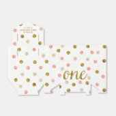 Ballotins Une Parties scintillant Confetti 1er Anniversaire  (Déplié)