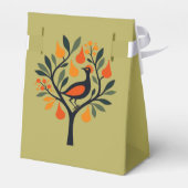 Ballotins Une Perdrix Dans Un Crayon De Découpe De Poirier R (Arrière)