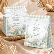Une petite Baby Shower Cottagecore Verte D'une Pet