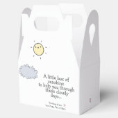 Ballotins Une petite boîte de soleil - Chemo Care Package (Ouvert)