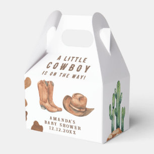 Ballotins Une petite cowboy arrive Bébé Shower