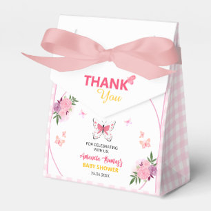 Ballotins Une petite papillon est en route Fille Baby Shower