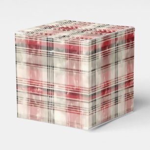 Ballotins Une série de dessins floraux tartan de Noël #15