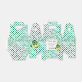 Ballotins Une soirée Baby shower DINOSAUR à l'éclosion (Déplié)