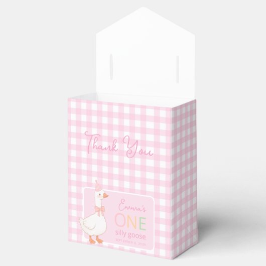 Ballotins Une sotte oie mignonne rose fille 1er anniversaire (Ouvert)
