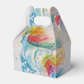 Ballotins Unicorn Aquarelle arc-en-ciel Filles d'anniversair (Arrière)