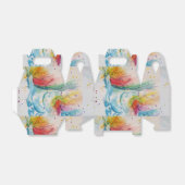 Ballotins Unicorn Aquarelle arc-en-ciel Filles d'anniversair (Déplié)