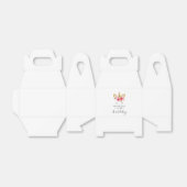 Ballotins Unicorn Pink Gold fête d'anniversaire (Déplié)