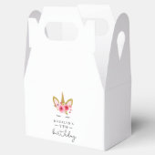 Ballotins Unicorn Pink Gold fête d'anniversaire (Ouvert)