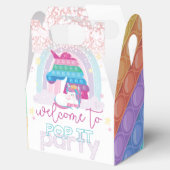Ballotins Unicorn Pop It Anniversaire Bienvenue (Ouvert)