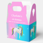 Ballotins Unicorne arc-en-ciel magique avec étoiles étincela (Ouvert)